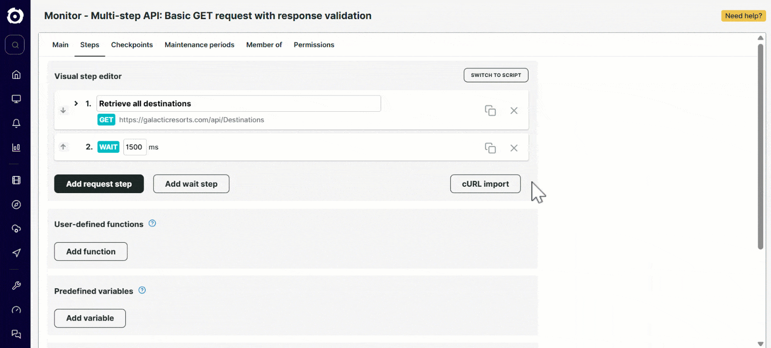 cURL Requests importieren